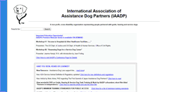 Desktop Screenshot of iaadp.org